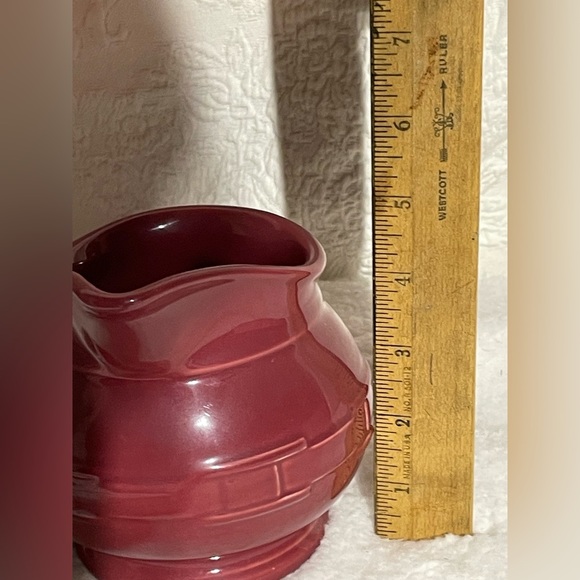 Longaberger 20 OZ Pitcher Paprika Woven Traditions - Picture 5 of 7
